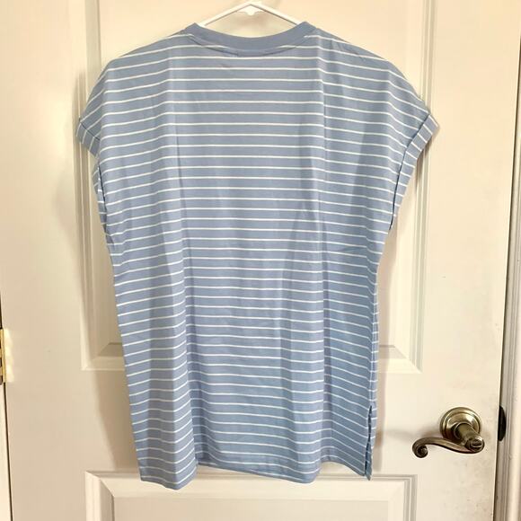 GU (Uniqlo) CHIIKAWA Hachiware Striped T-shirt in Blue - Picture 9 of 11
